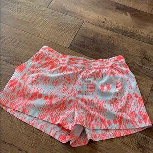 Pink and grey shorts